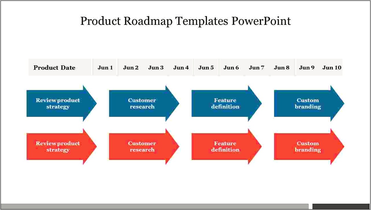 Creative Roadmap Concept Powerpoint Template Download