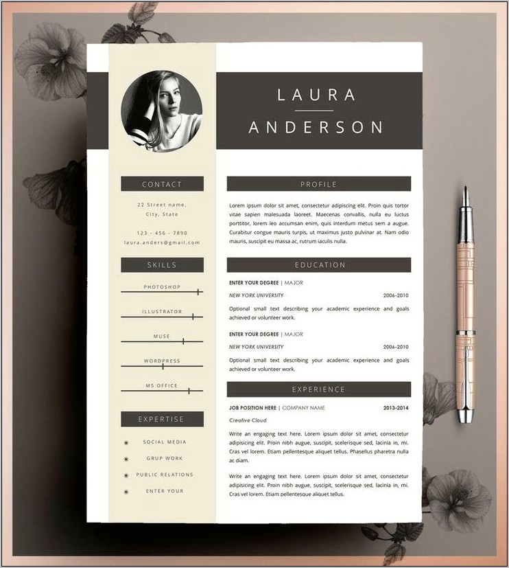 Curriculum Vitae Template Word 2013 Download