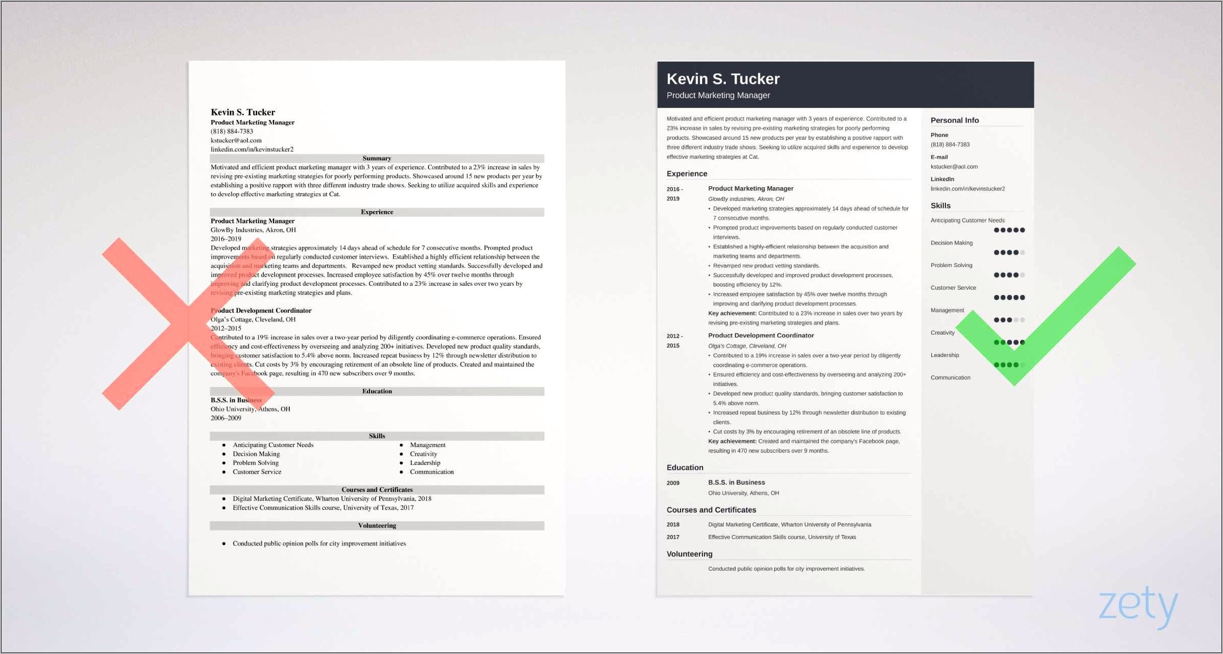 Customer Service Resume Examples Jobhero