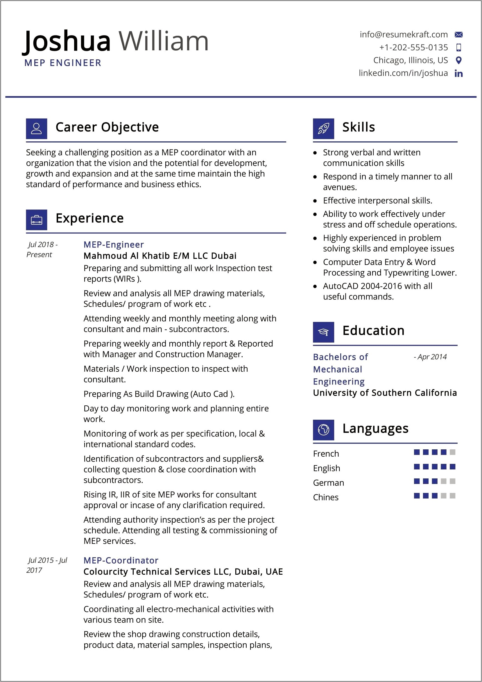 Data Center Manager Resume Objective