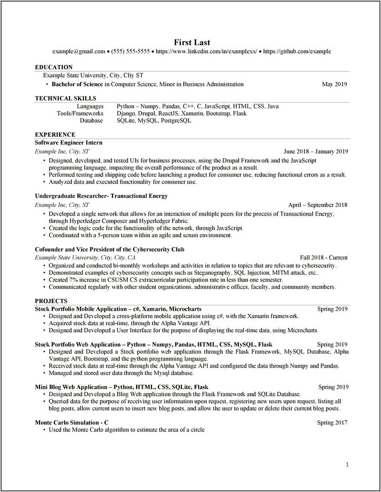 Data Science Resume Example Reddit