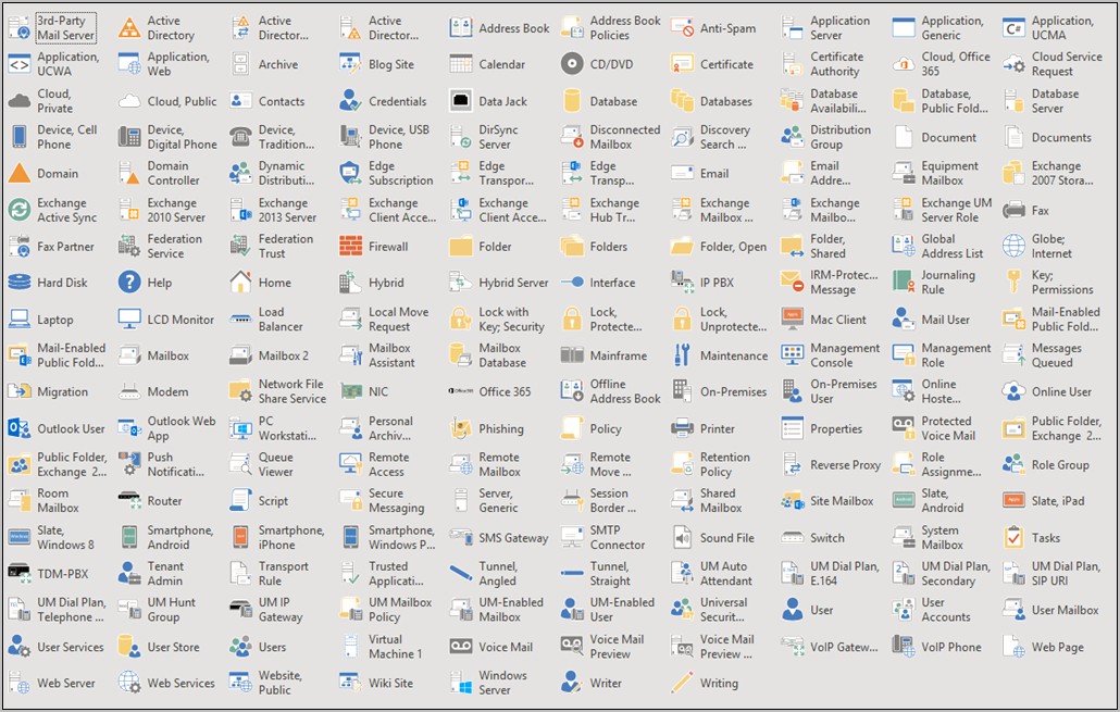 Database Model Diagram Template Visio 2013 Download