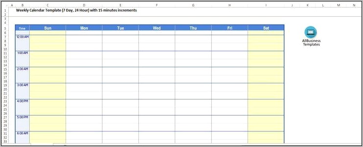 Days Of The Week Template Download