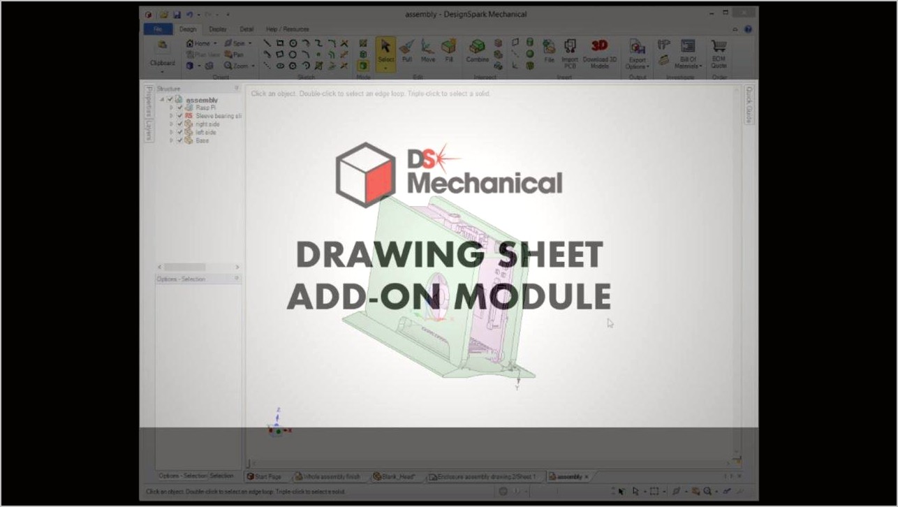 Designspark Mechanical Title Block Template Download