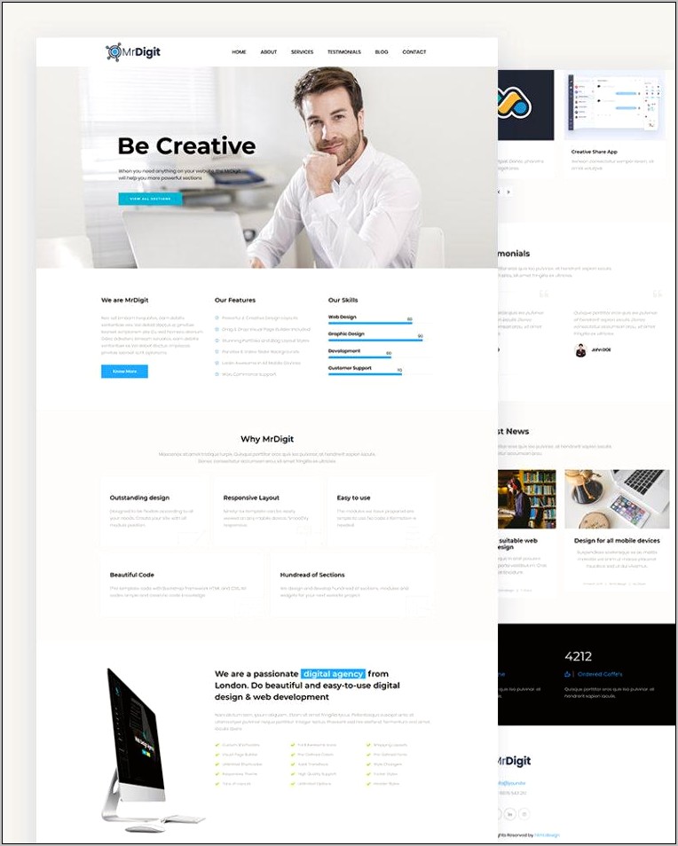 Digital Agency Seo Agency Html Template Download