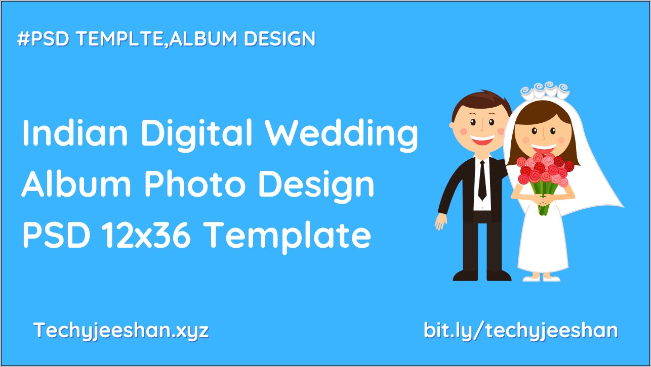 Digital Wedding Album Design Templates Download