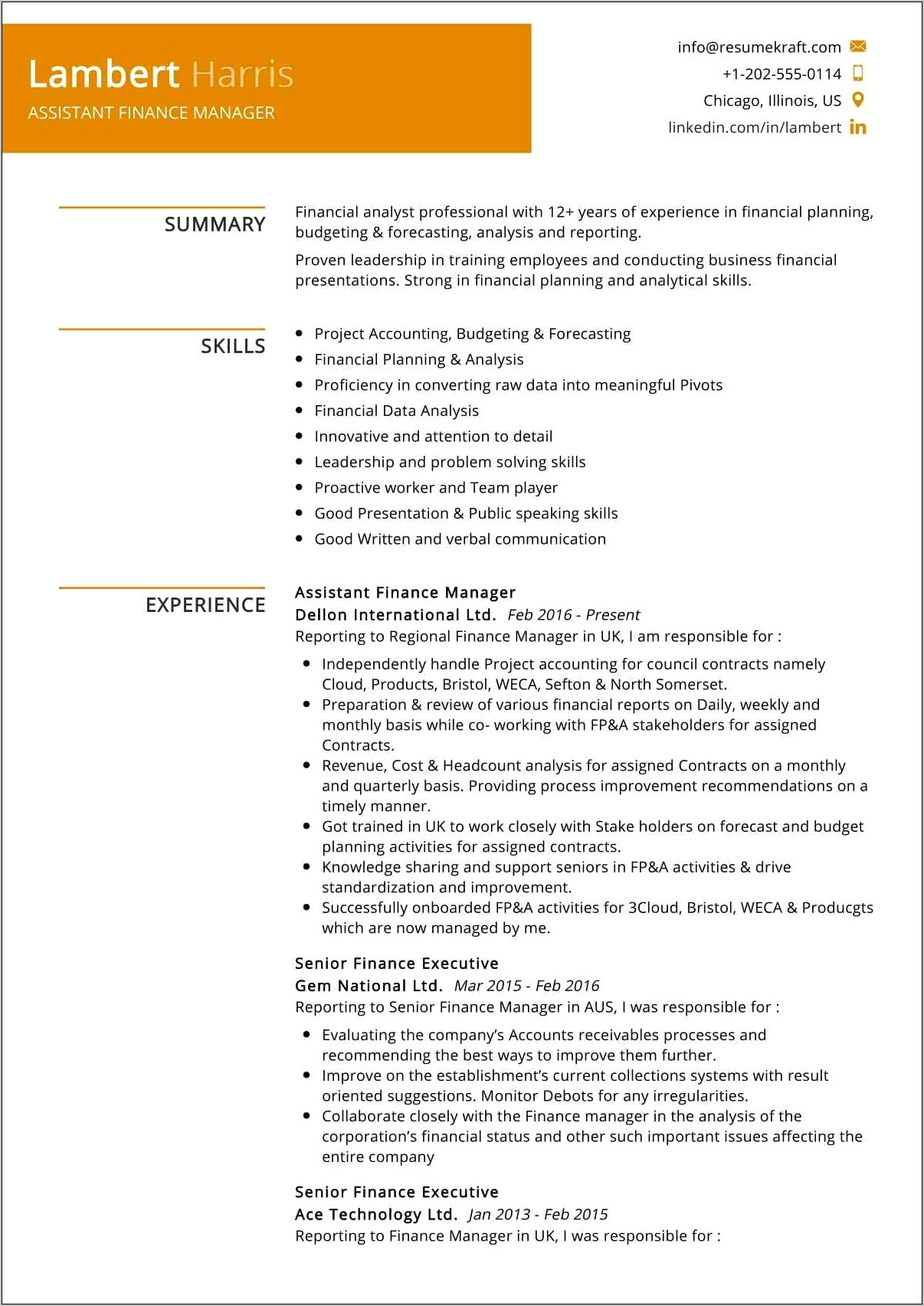Direct Support Professional Manager Resume