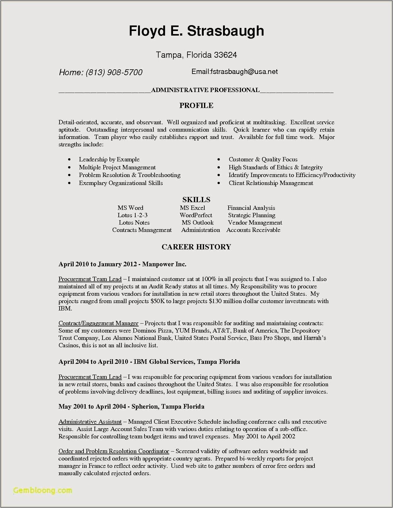 Dominos Crew Member Resume Example