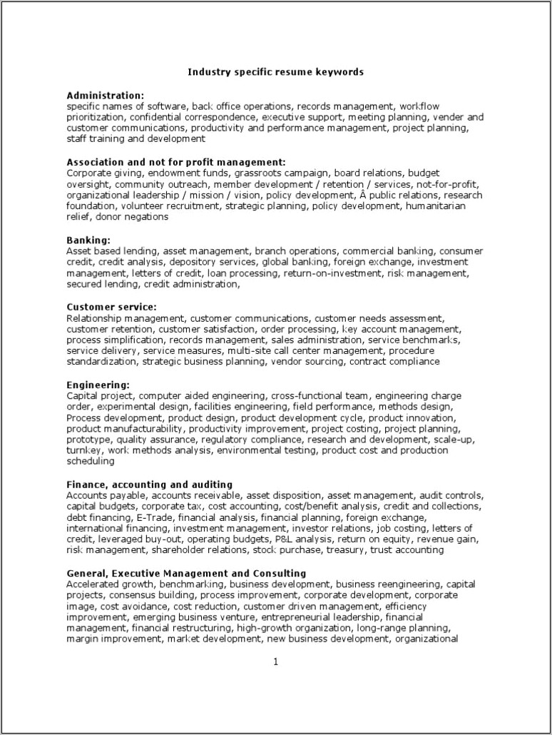 Donation Consultant Job Description Resume