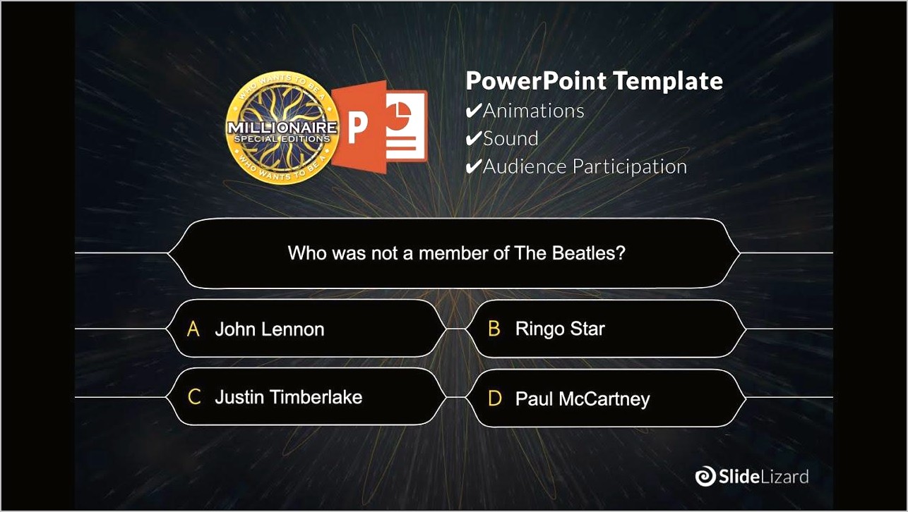 Download 2007 Built In Powerpoint Template Quiz Show