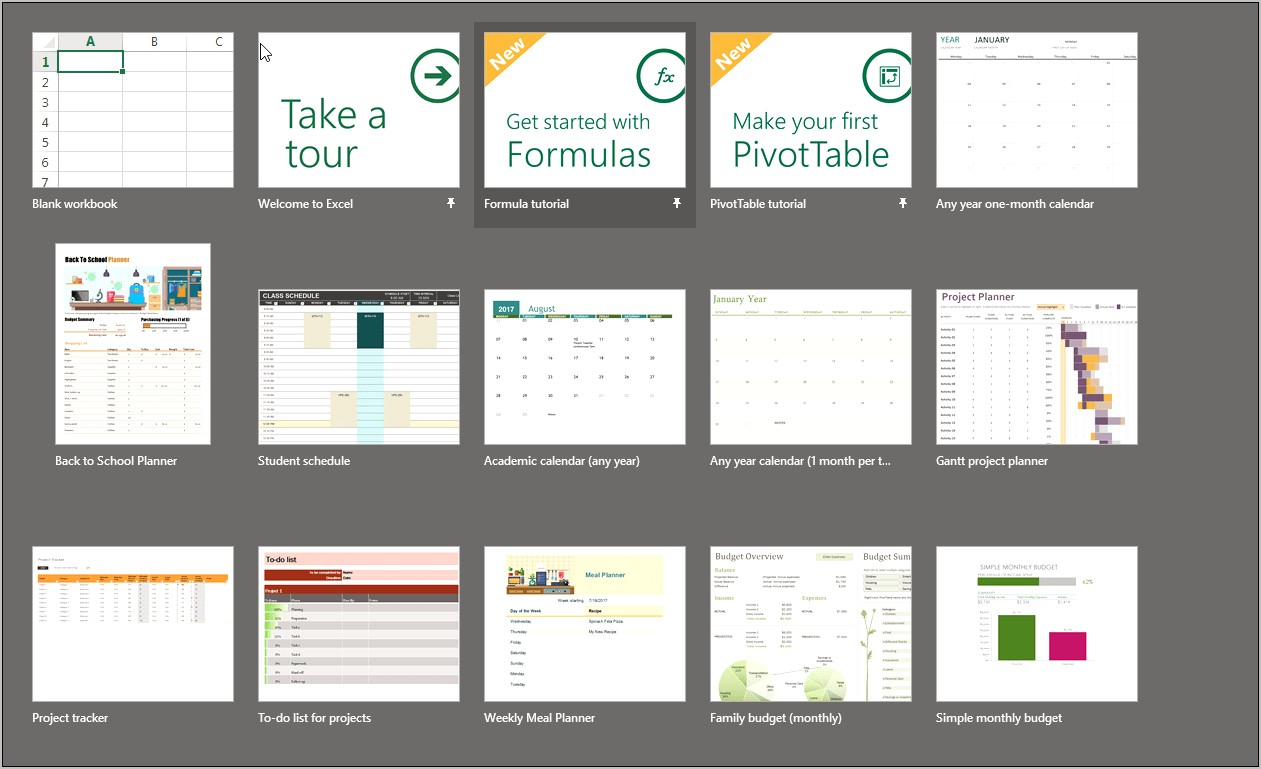 Download 2018 Monthly Calendar Excel Template