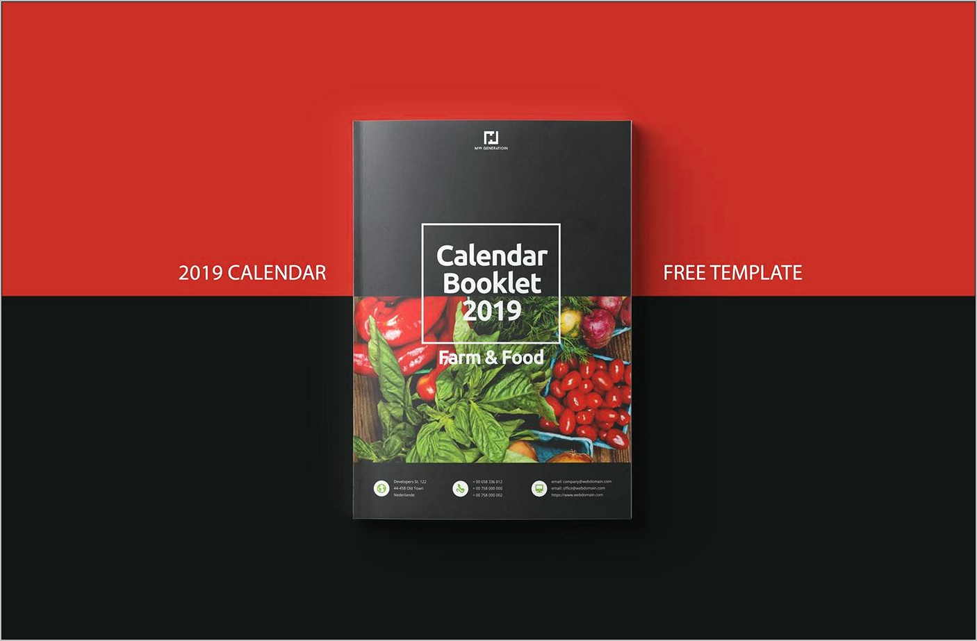 Download A 2018 Calendar Template Indesign