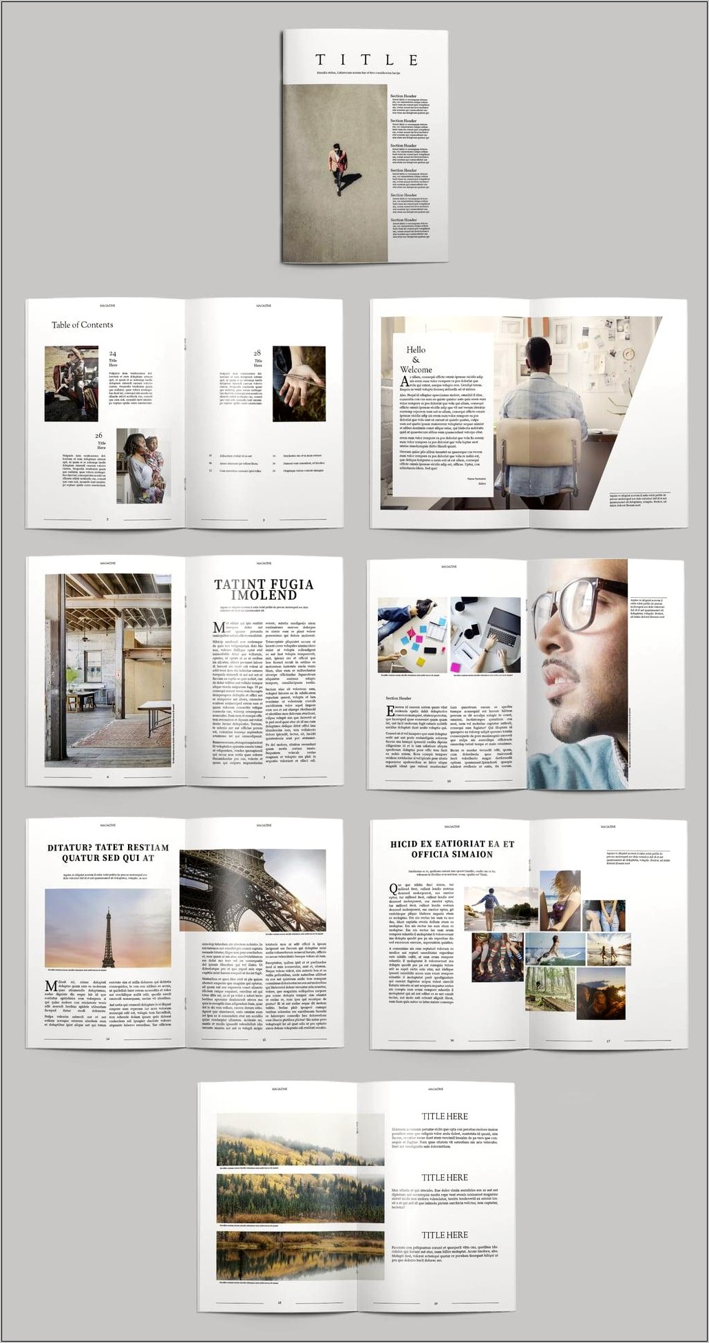 Download A Professional Booklet Template Indesign