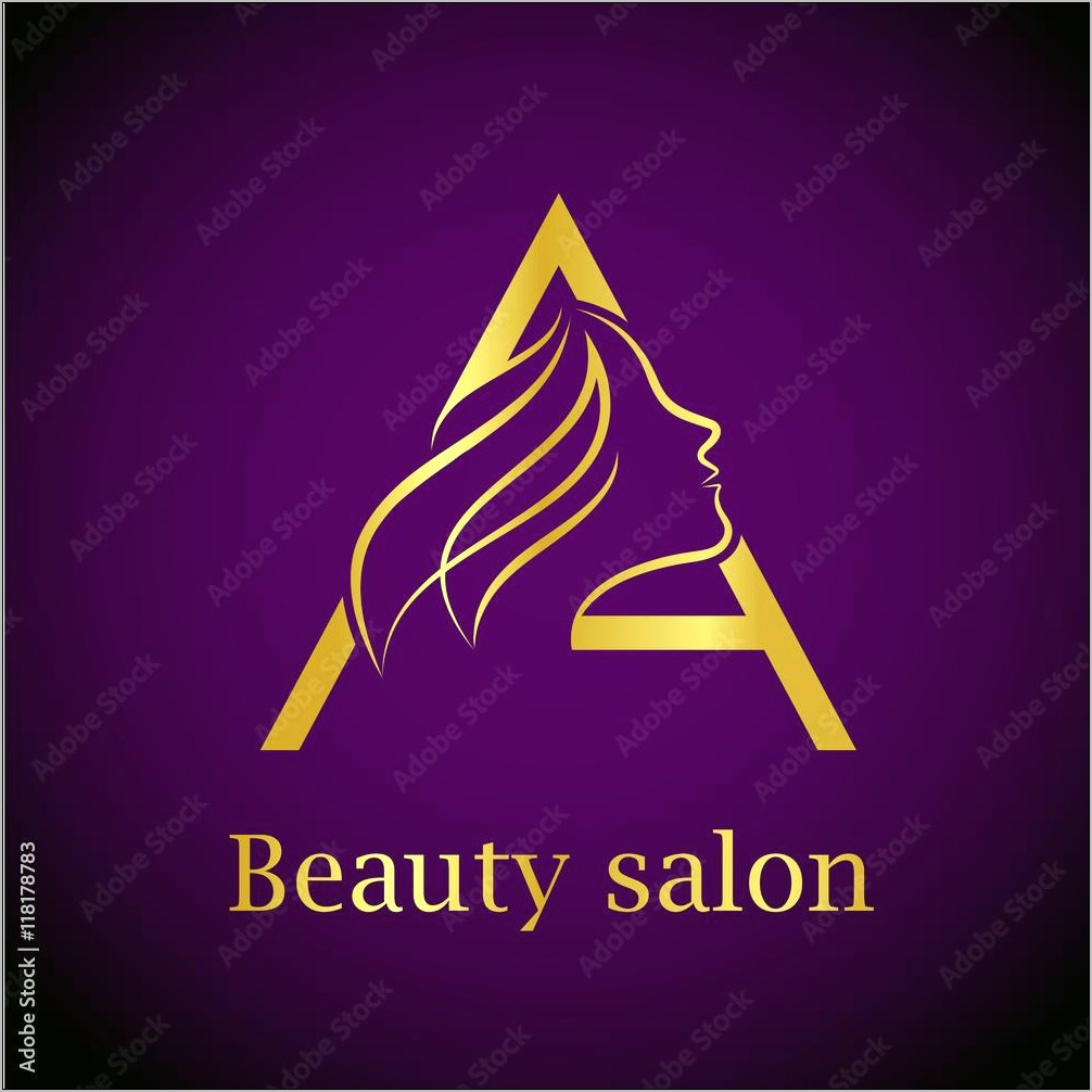 Download Adobe Illustrator Template For Hairsalon Logo