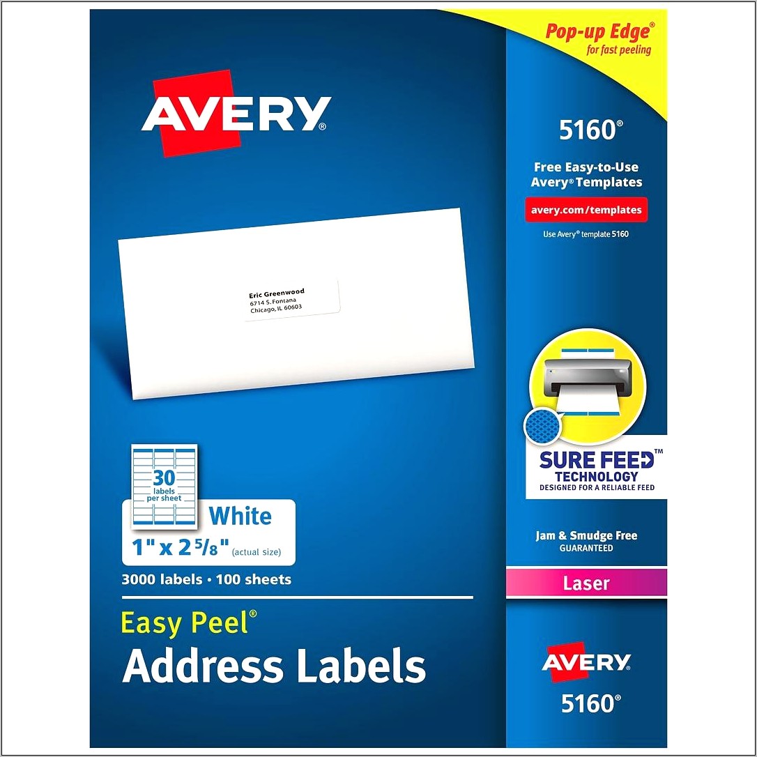 Download Avery 5160 Template For Pages