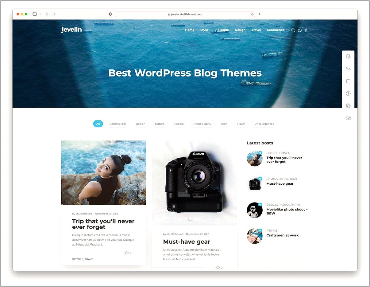 Download Avoid Themeforest Simple And Clean Blogger Template