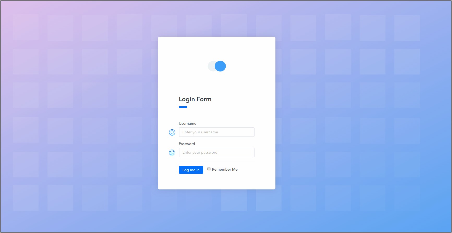 Download Bootstrap Template Login Form Php