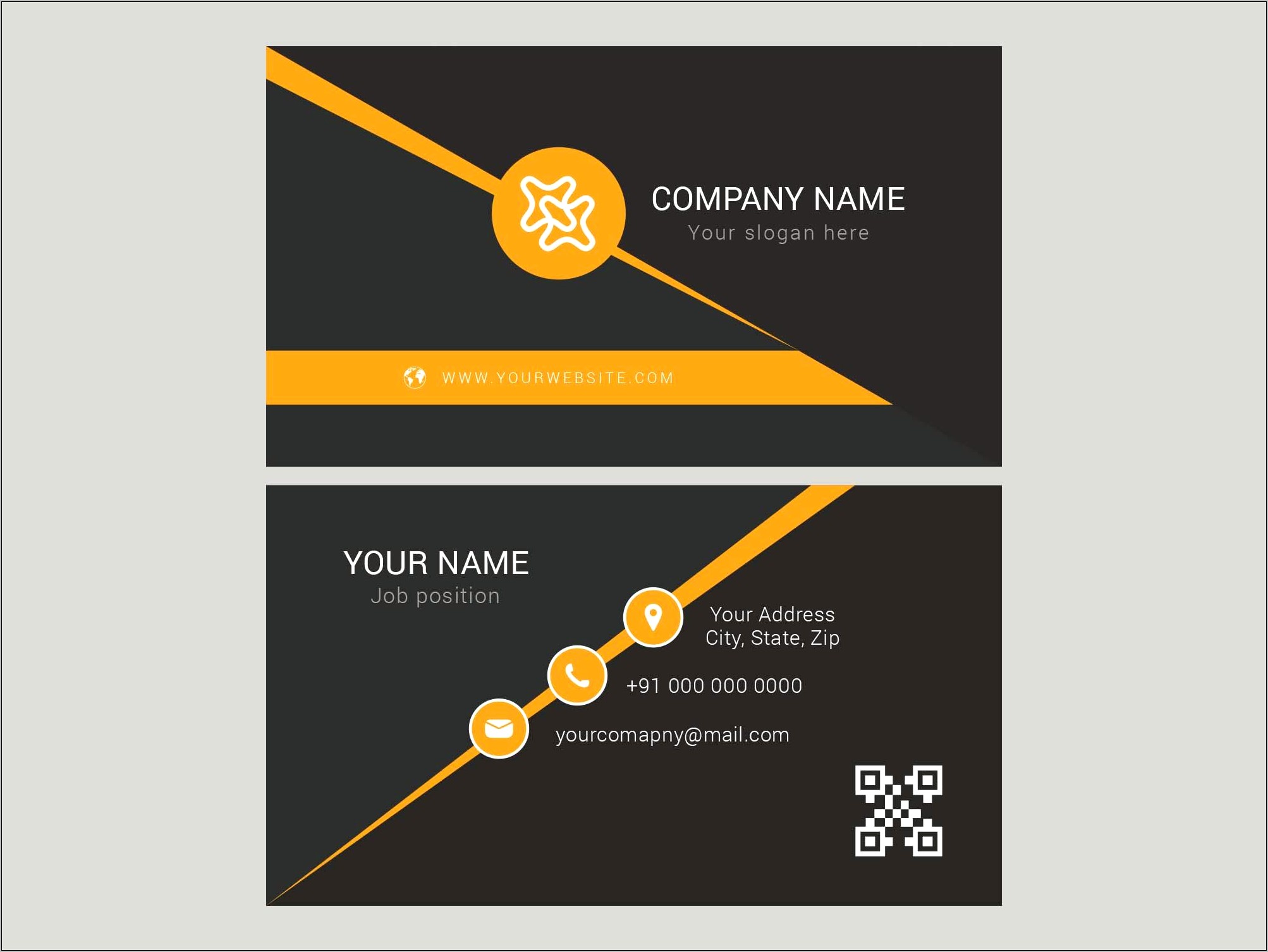 Download Business Card Template Adobe Illustrator