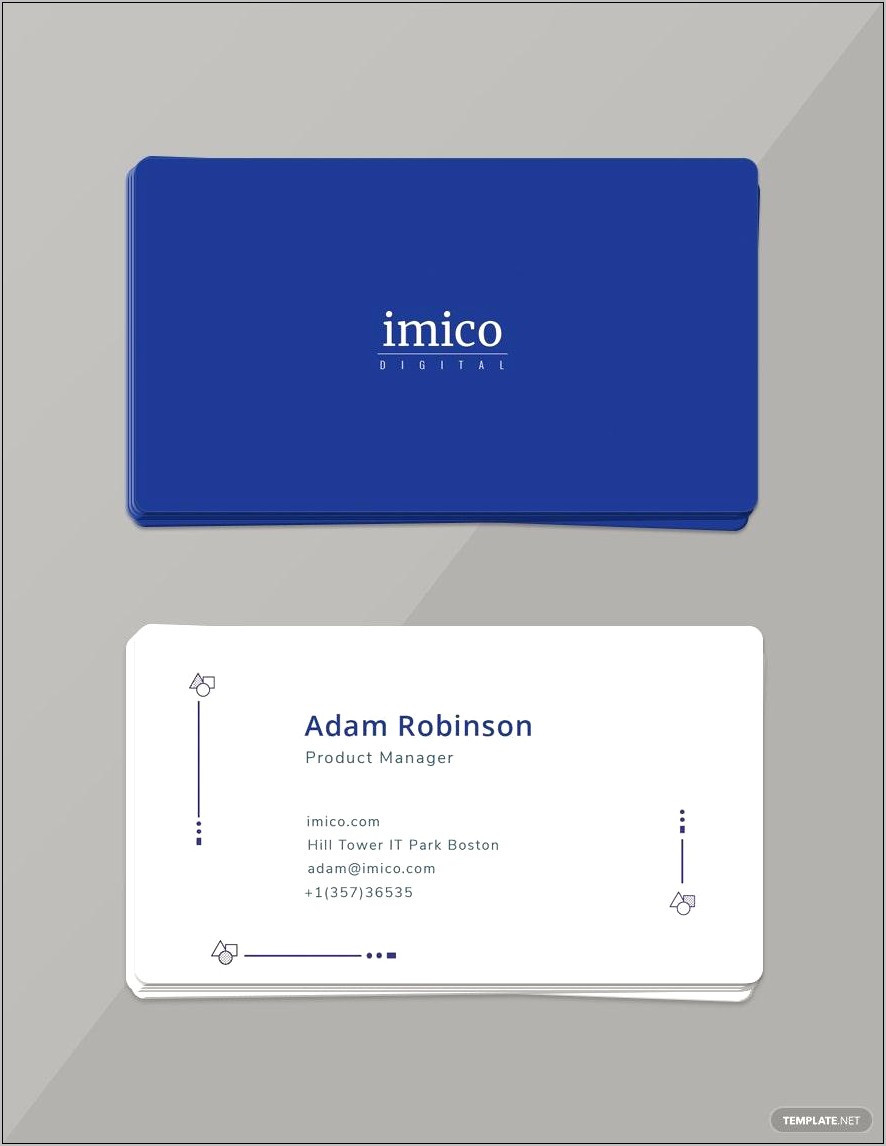 Download Business Card Template For Microsoft Publisher