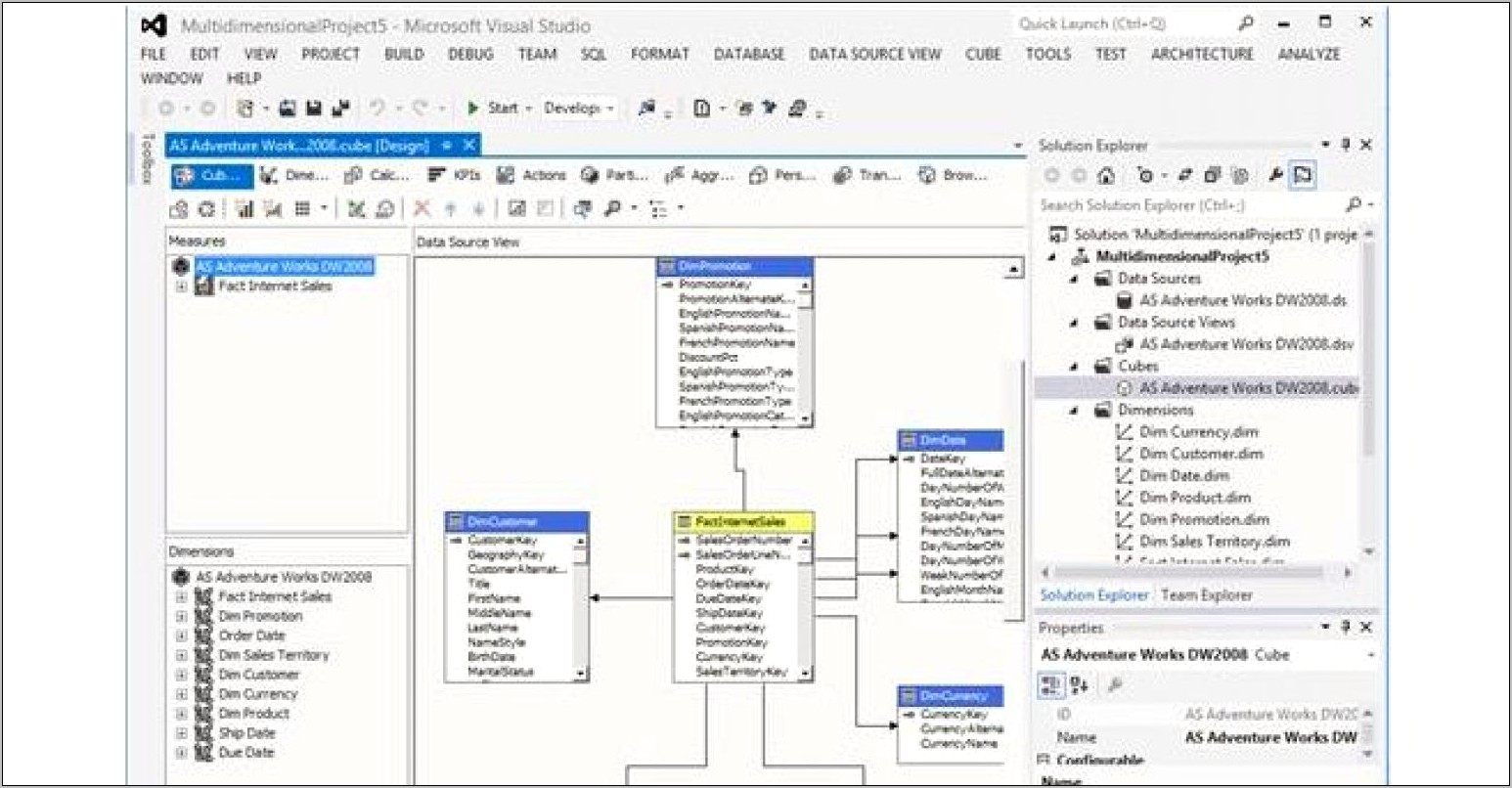 Download Business Intelligence Templates For Visual Studio 2017