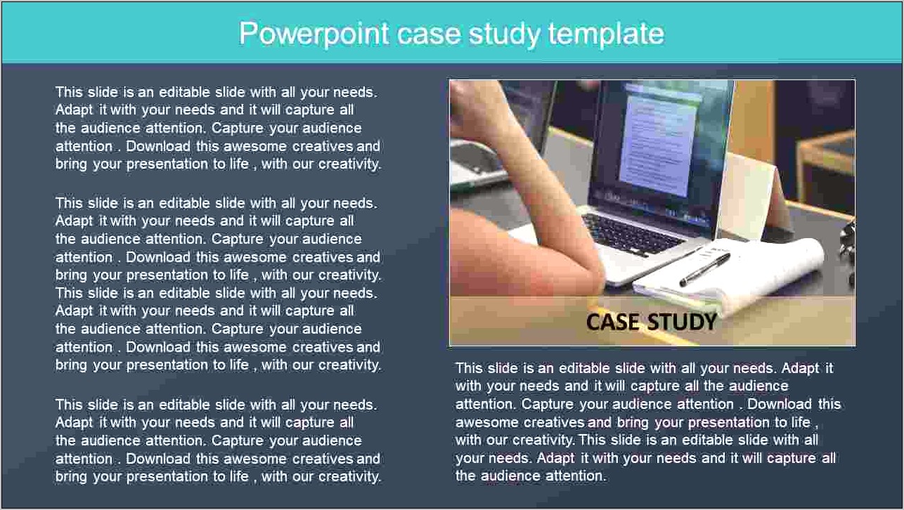 Download Case Study Template Sample Powerpoint