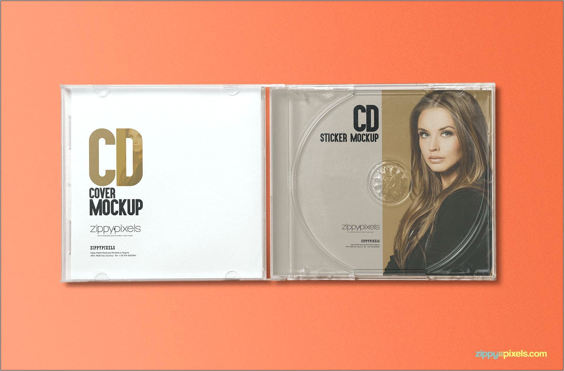 Download Cd Jewel Case Cover Template Photoshop