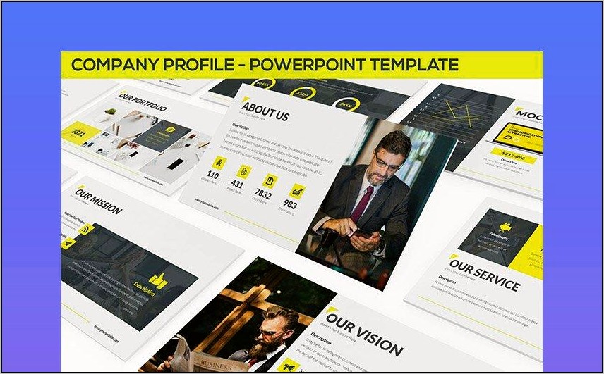 Download Company Profile Template Word Format