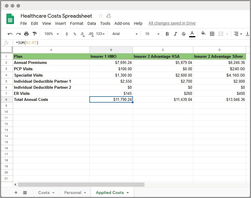 Download Comparison Spreadsheet Template For Assisted Living Facilities