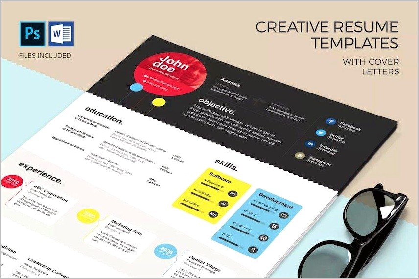 Download Creative Resume Templates Free