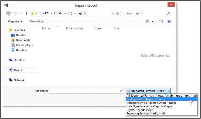 Download Crystal Report Template For Visual Studio 2008