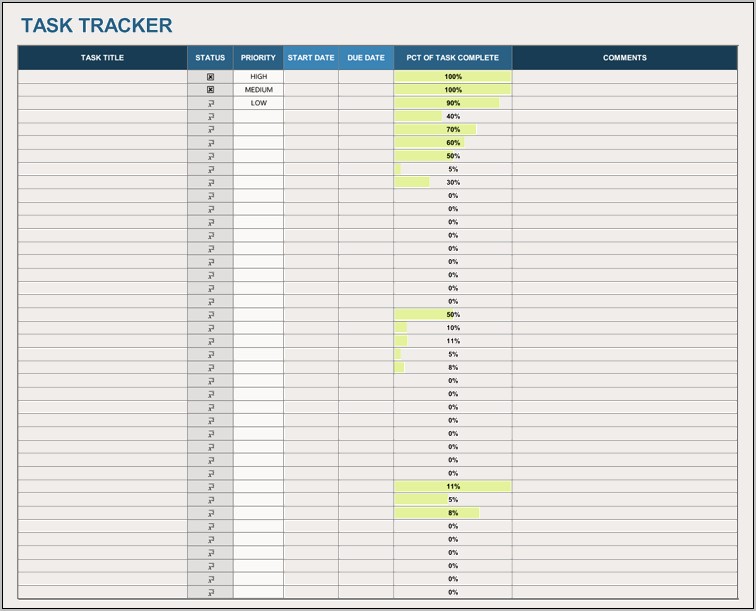 Download Daily To Do List Template Excel