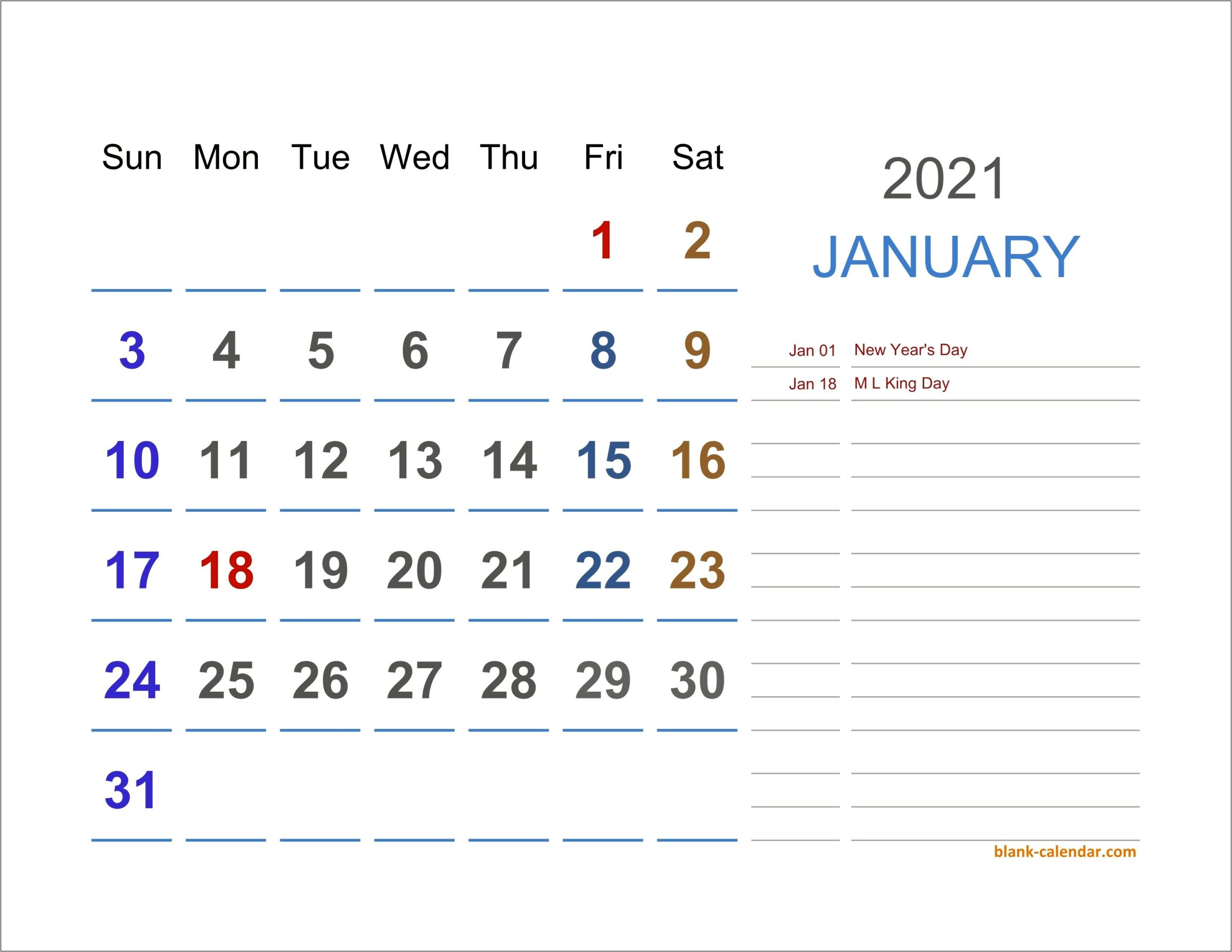 Download Excel Calendar Template 1.4.1