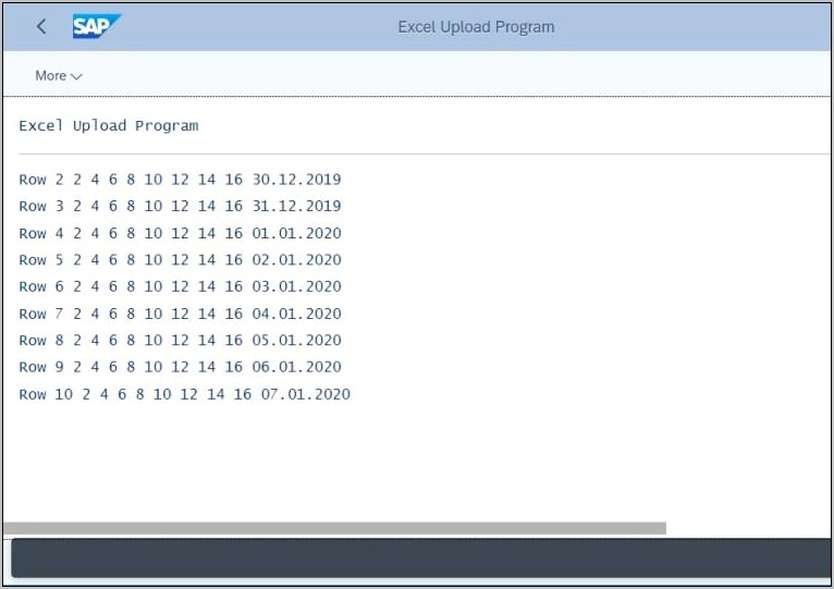 Download Excel Template In Sap Abap