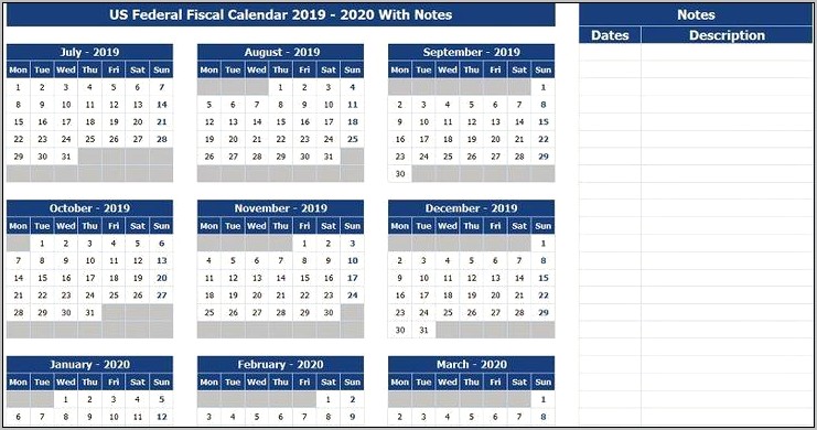 Download Hebrew Calendar Template In Excel