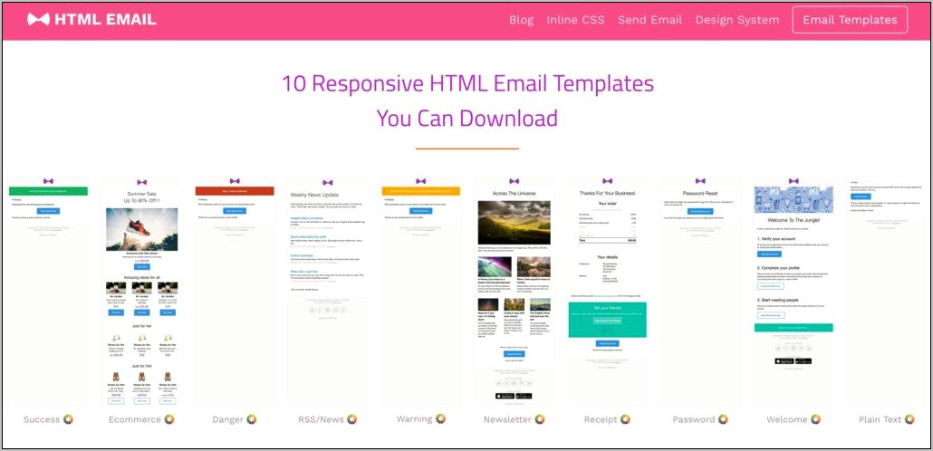 Download Html Email Templates For Outlook