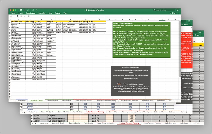 Download Microsoft Excel Templates 2007 Budget