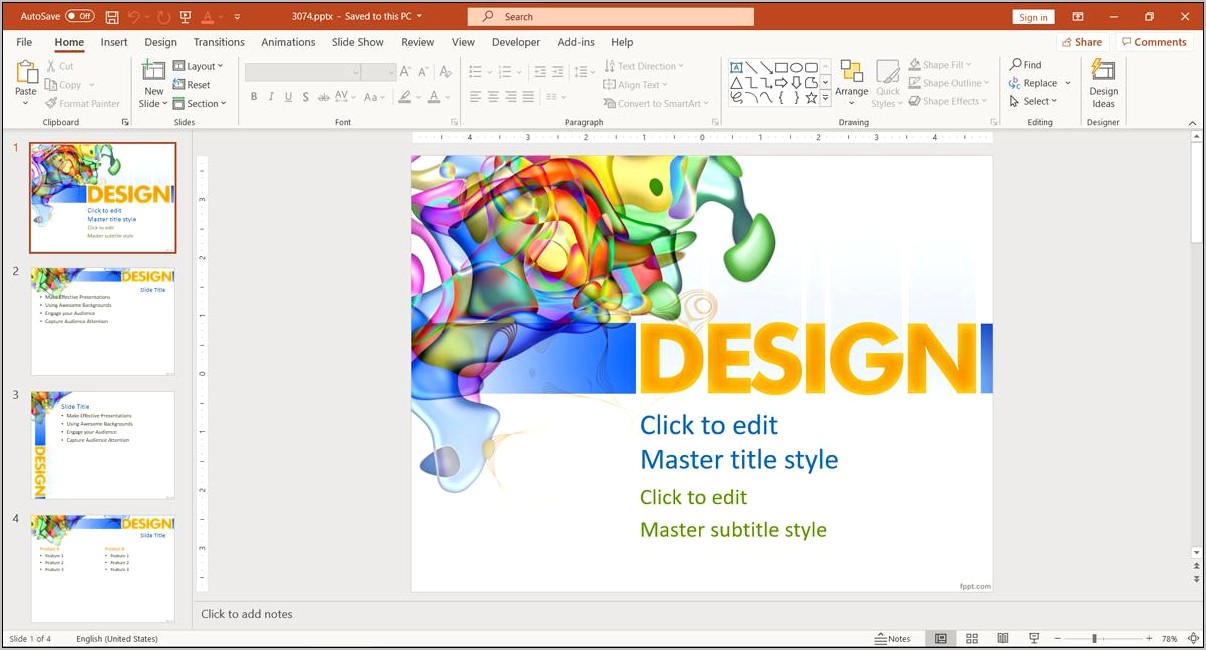 Download Microsoft Powerpoint 2007 Design Templates