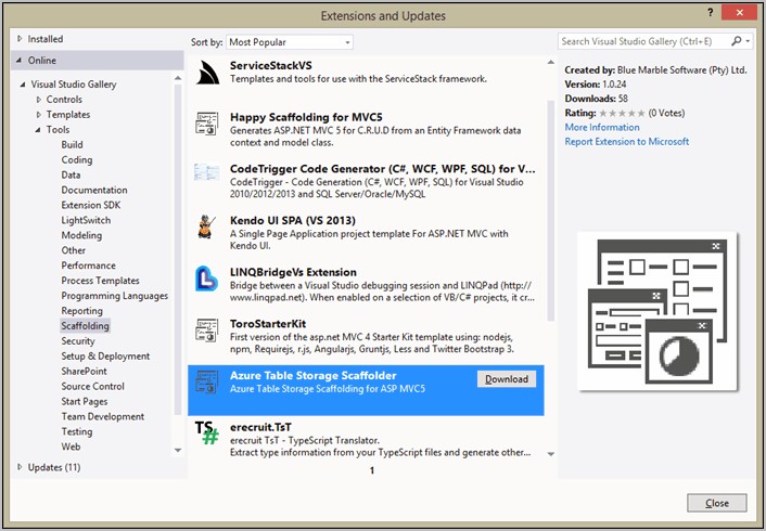 Download Mvc 5 Template For Visual Studio 2012