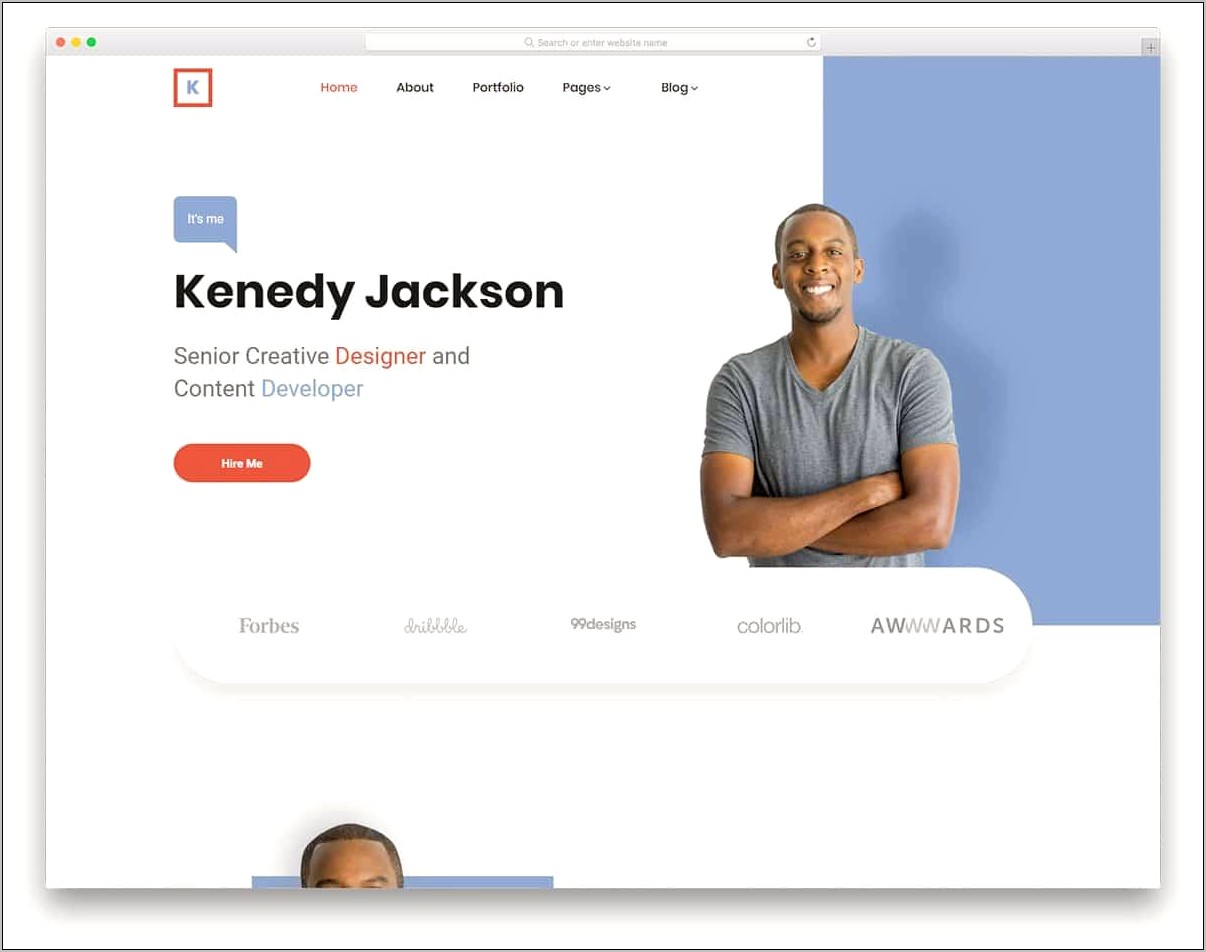 Download On Page Bootstrap Template For Freelancer