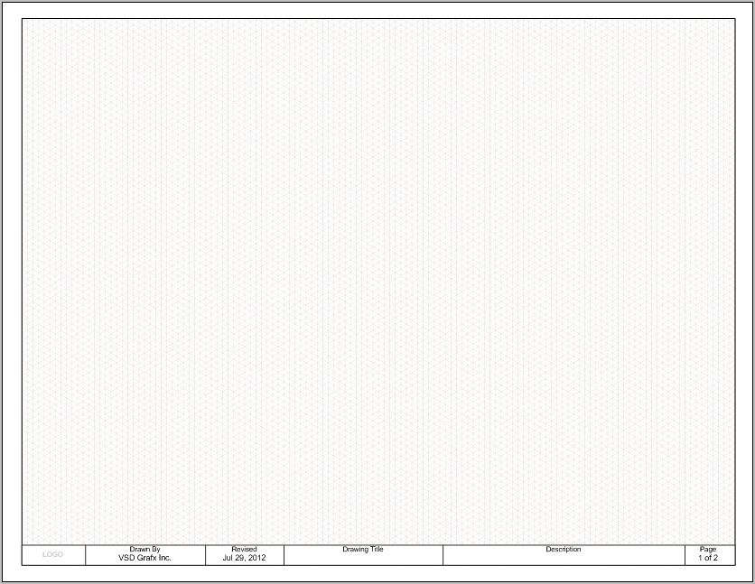 Download Printable Blank Layout Template With Title Block