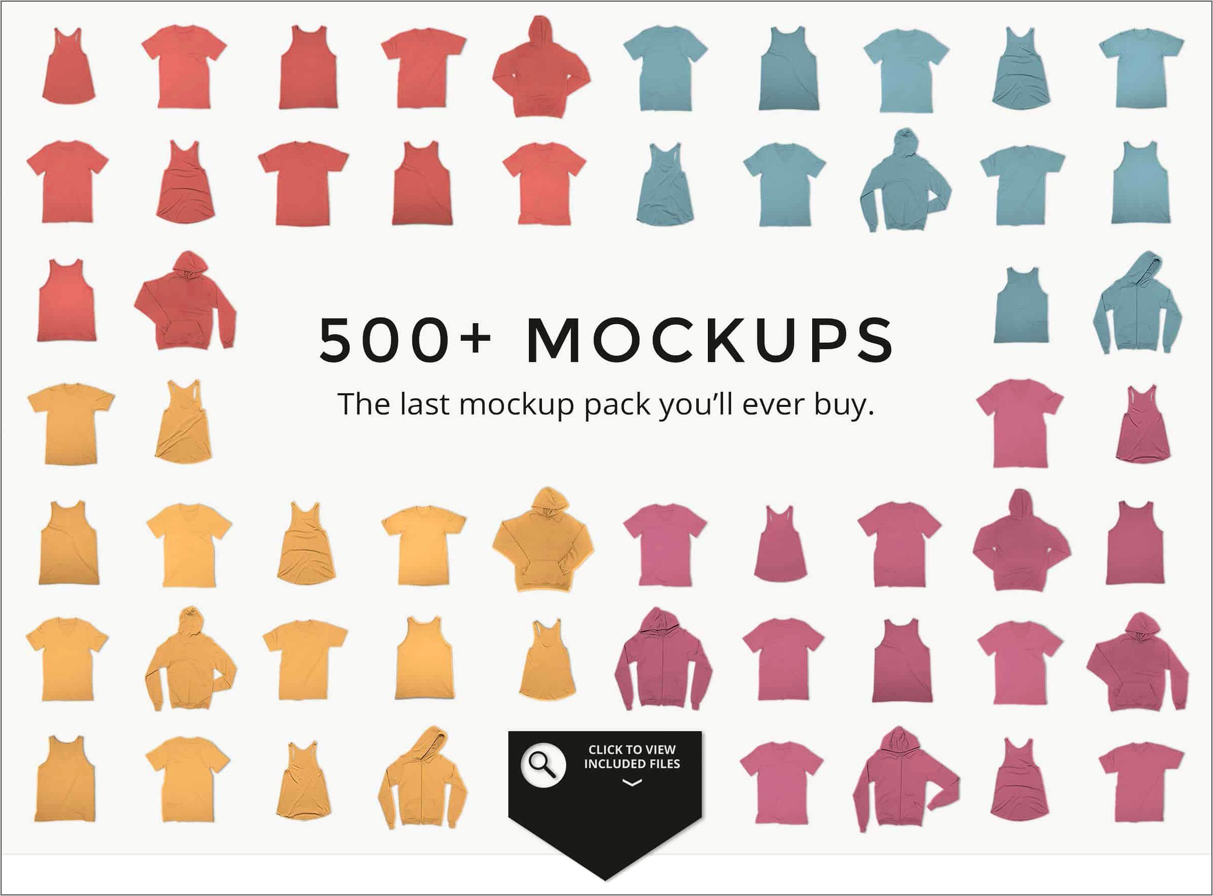 Download Realistic Apparel Templates Pack Full Crack