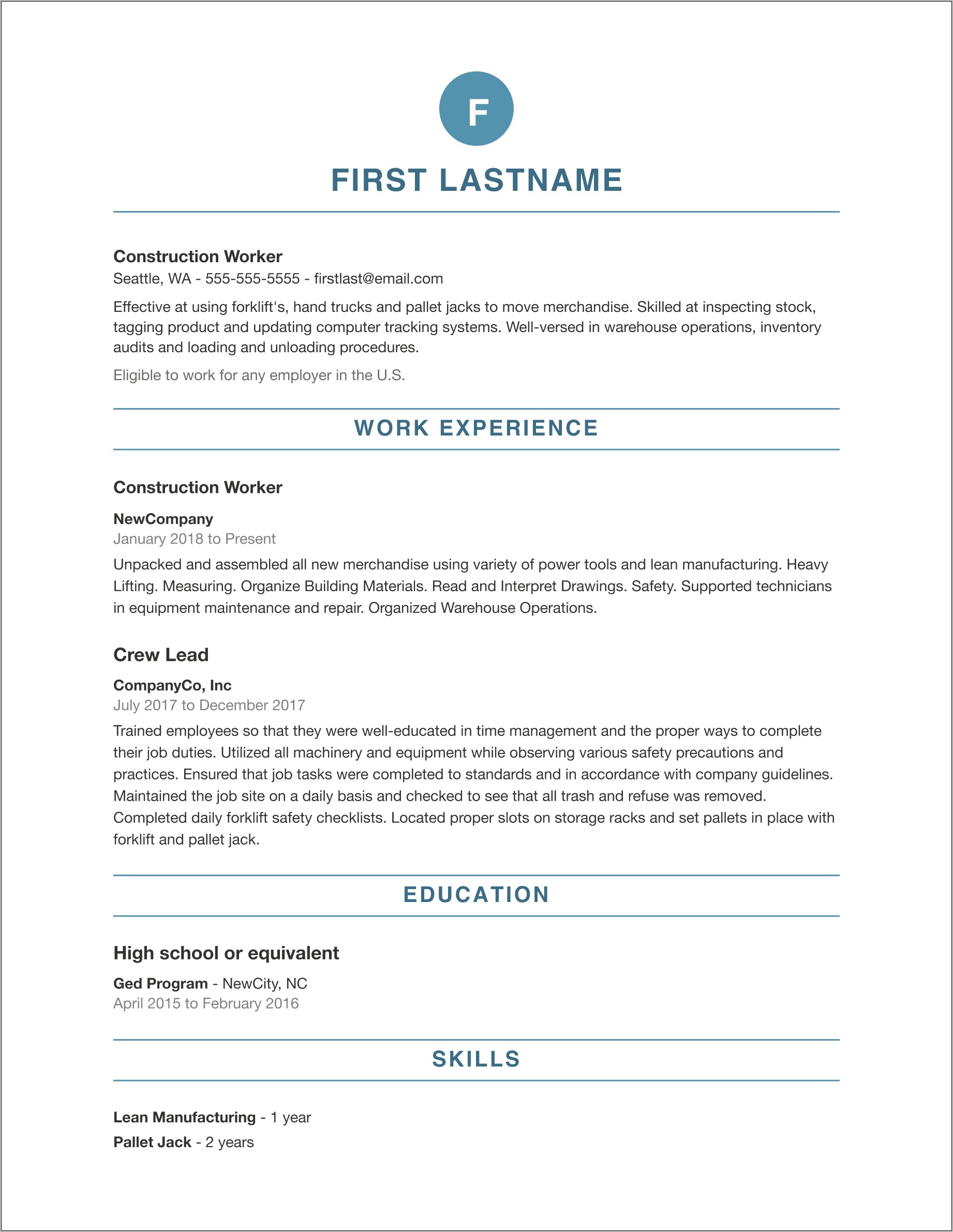 Download Sample It Professional Resume