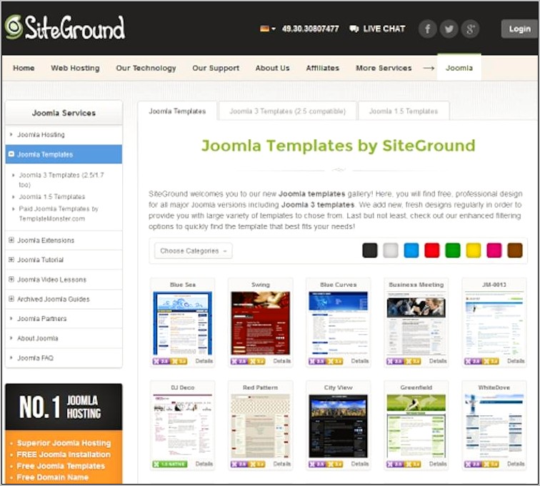 Download Siteground Joomla 2.5 Template