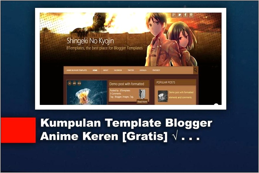 Download Template Blog Anime Death Note