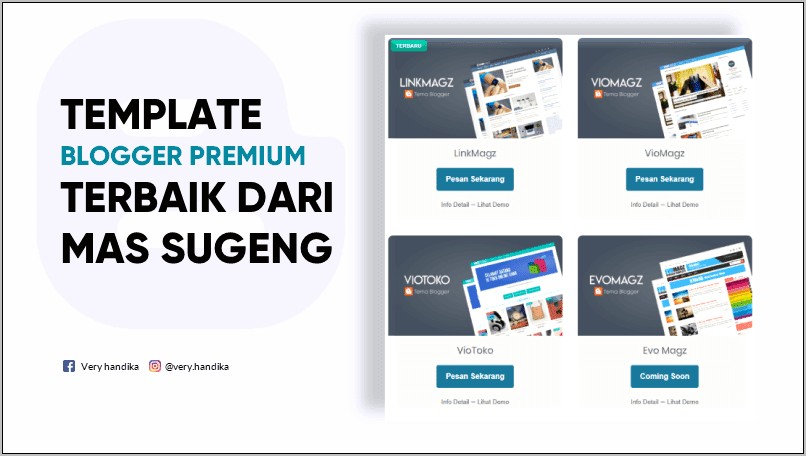 Download Template Blog Gratis 3 Kolom