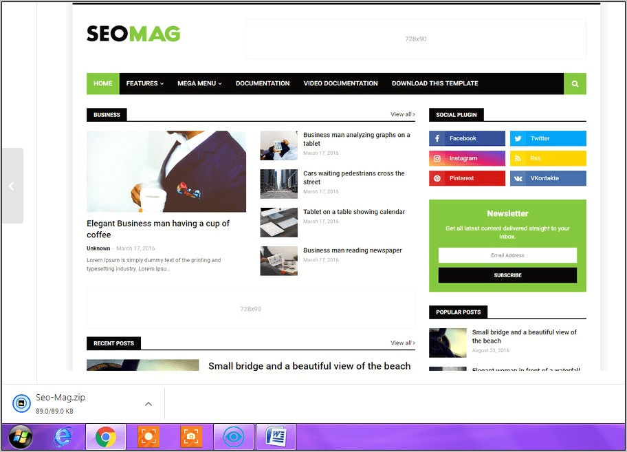 Download Template Blogger Seo Friendly Gratis