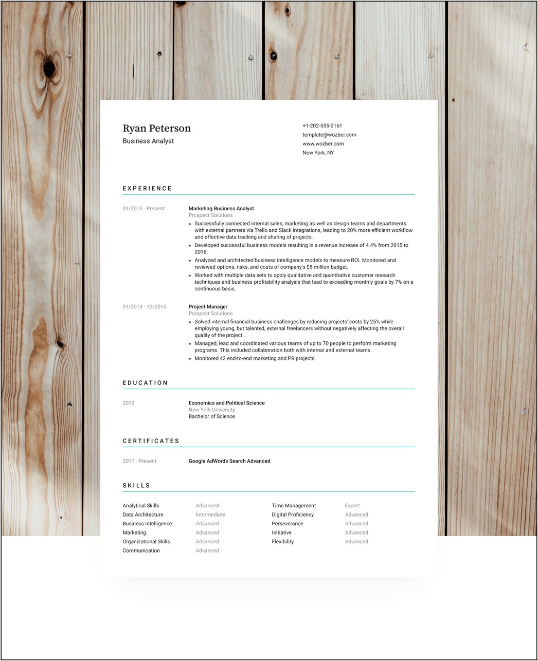 Download Template Cv Gratis Format Word Indonesia