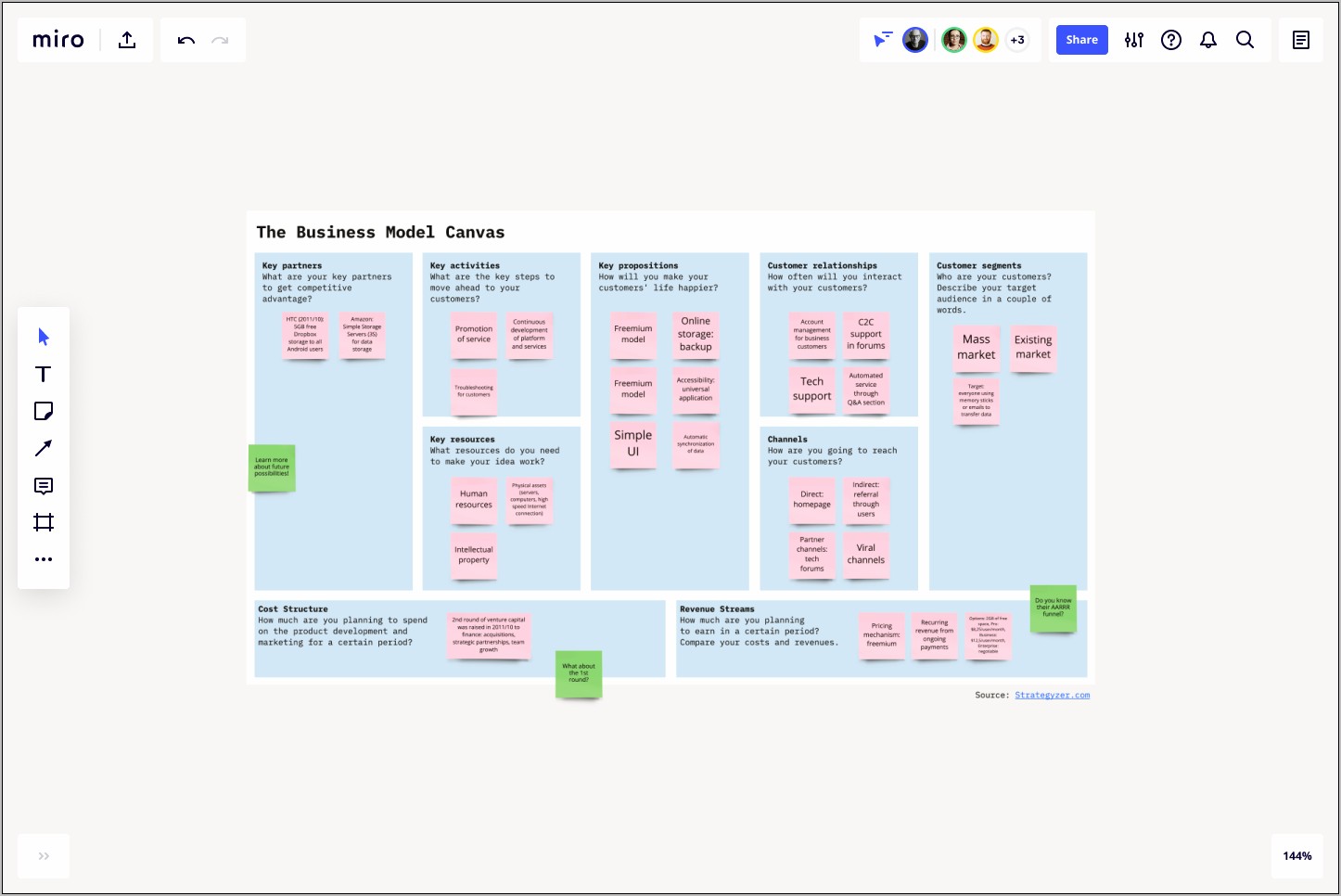 Download Template Digital Business Model Canvas