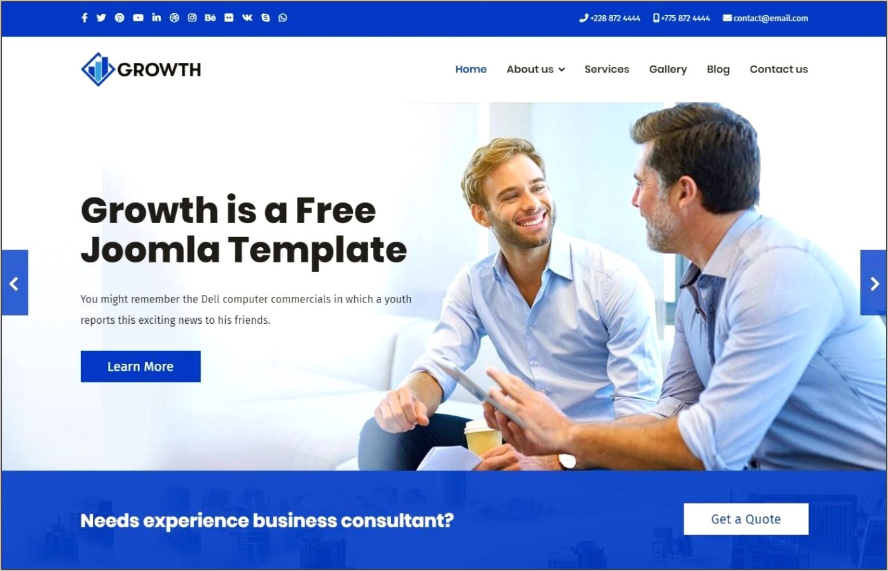 Download Template Joomla 3.9 Gratis