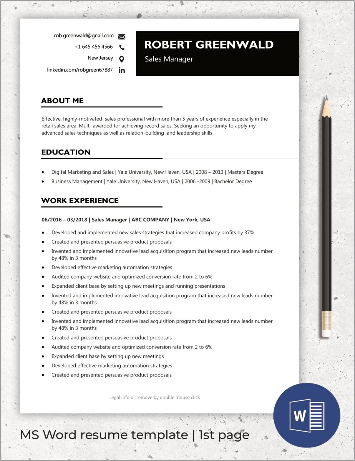 Download Template On Microsoft Word 2016